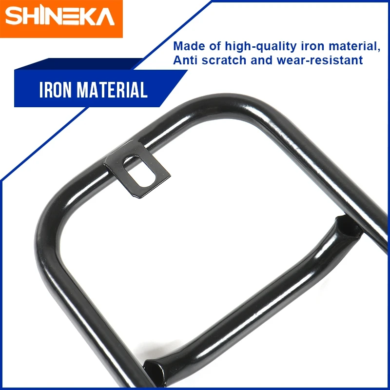 Tail Lamp Cover Fog Lamp Frame Cover SHINEKA Lamp Hoods for Suzuki Jimny 2007 Up Car Rear Bumper