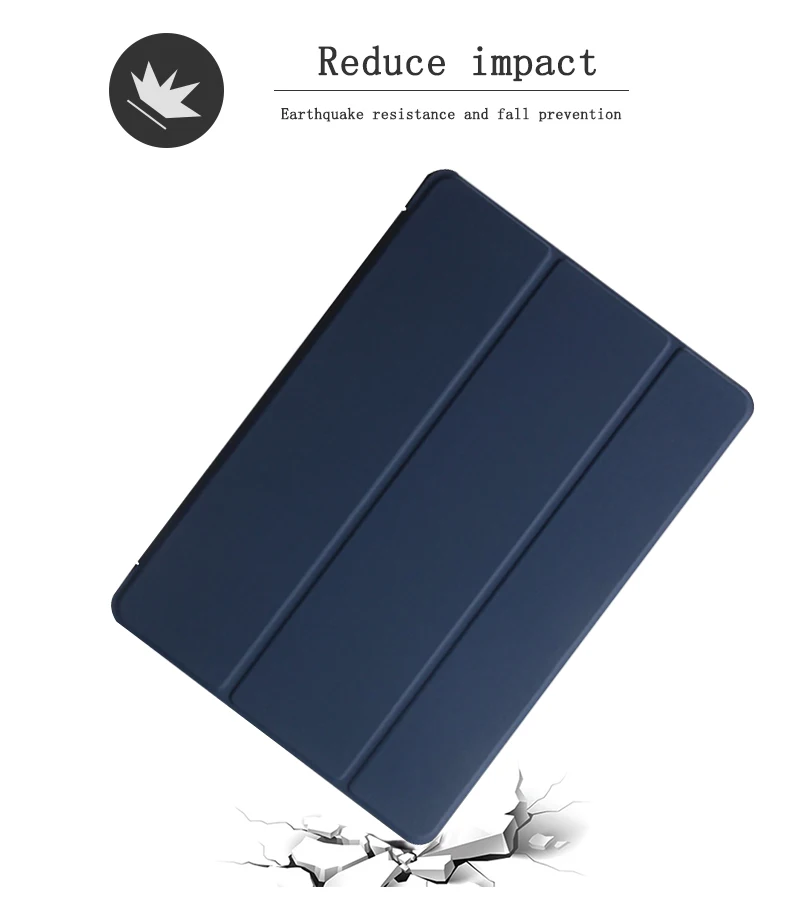 10th Case 10.9 For iPad Air 5/4 3 2 1 Mini 5 Funda Pro 11 9.7 6th 5th 10.2 9th generation Leather TPU Case For iPad 7/8th