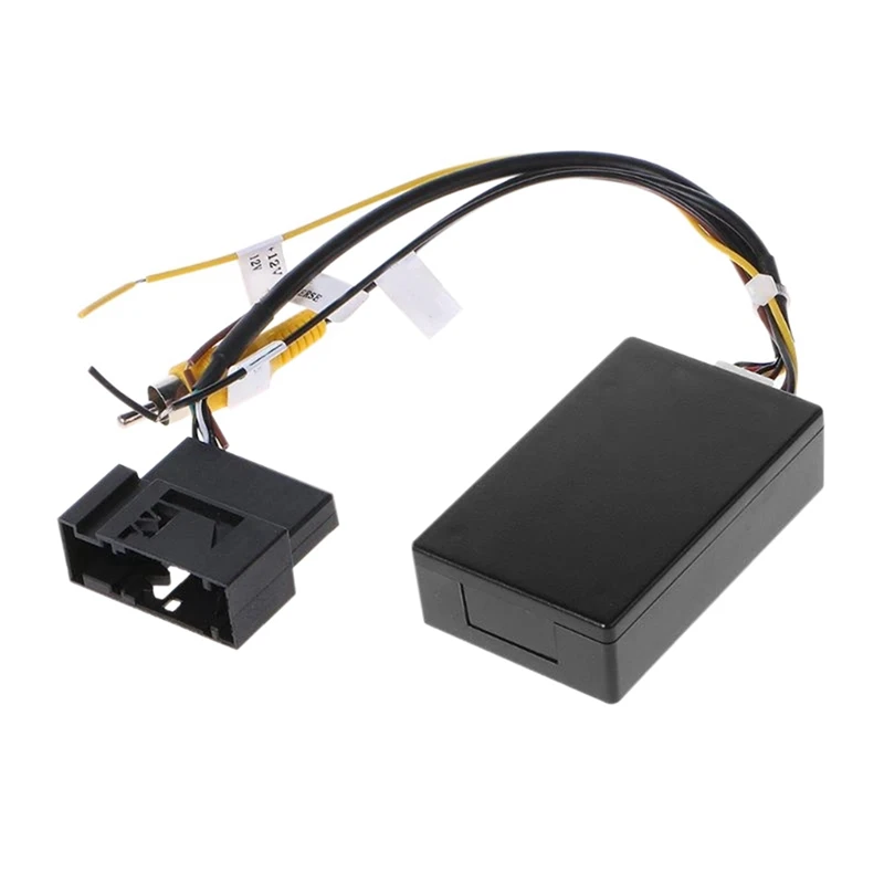 

10X RGB To (RCA) AV CVBS Signal Converter Decoder Box Adapter For Factory Rear View Camera Tiguan Golf 6 Passat CC