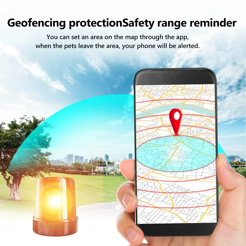 New Pet GPS Tracker Mini 4G Pet Position Tracker Geo-fence Free APP Dog GPS Collar Cat Locator Smart Tracking Alarm Tracking