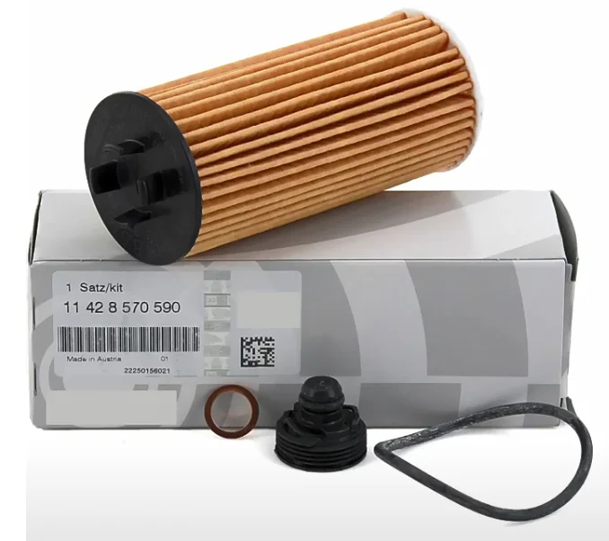 Oil Filter Kit for BMW X1 Mini Cooper F55 F56 2014-2015 11428570590