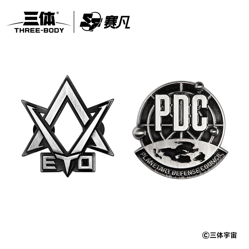 

The Three Body Problem Metal Badges Enamel Pin Brooch Science Fiction Novel Backpacks Jewelry Accessories
