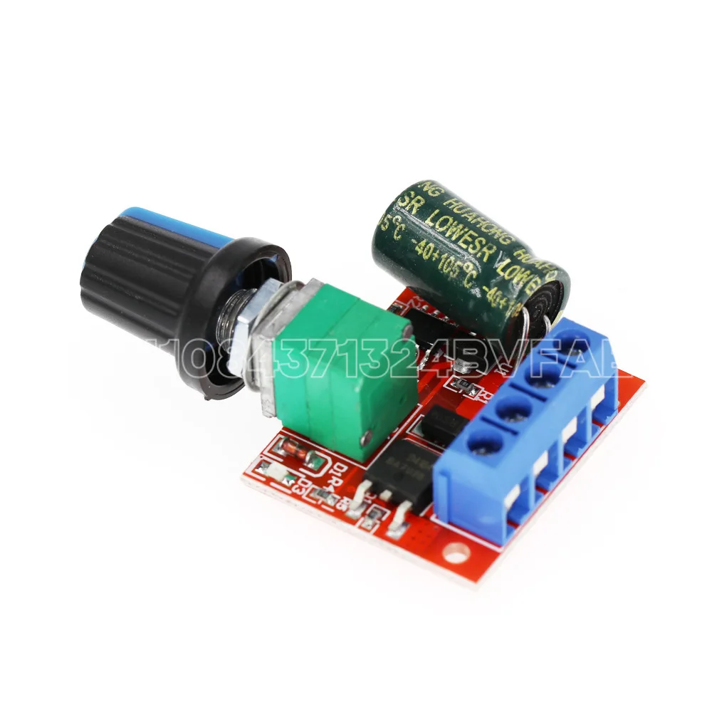

PWM контроллер скорости двигателя постоянного тока 5V-35V переключатель управления скоростью 5A переключатель функции светодиодный диммер