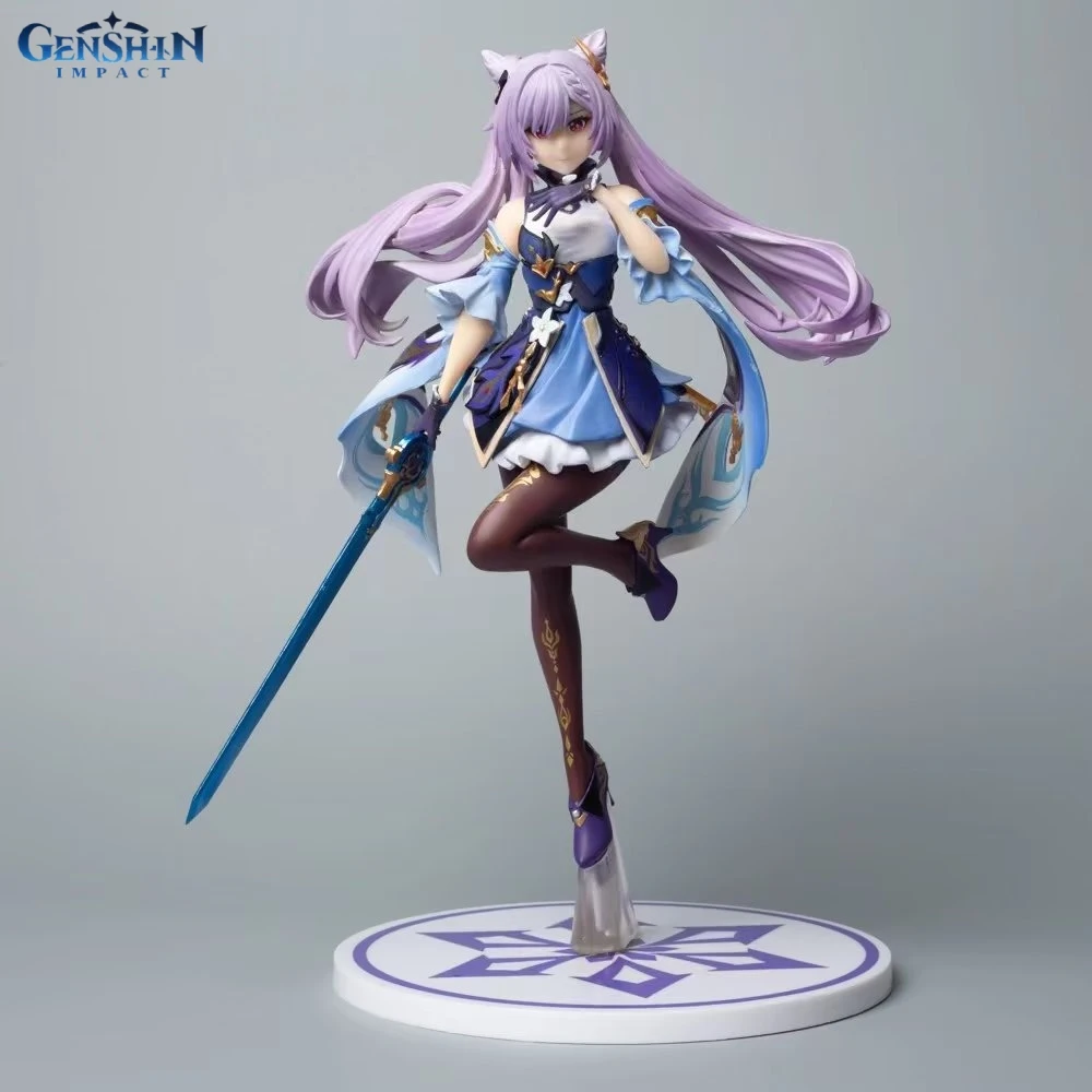 

Anime Genshin Gk Ke Qing 3 Generations Two-Dimensional Beautiful Girl Boxed Claw Machine High Quality Figure Trendy Play Model