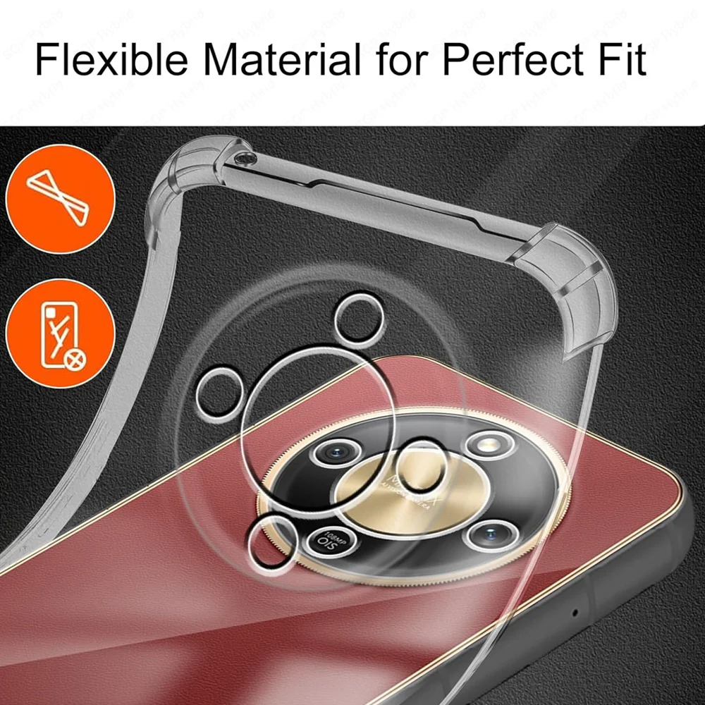 Clear Silicone Protective Case - Magic8Lite Series, Anti-Fall Bumper Cover