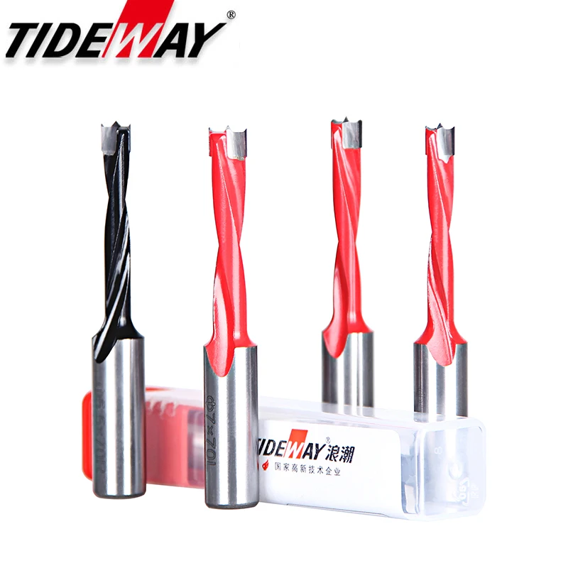 

Tideway 1pc Forstner Gang Drill Bits Alloy Hole Opener 70mm Total Length Woodworking Router Bit for Wood Carbide Row Drill Head