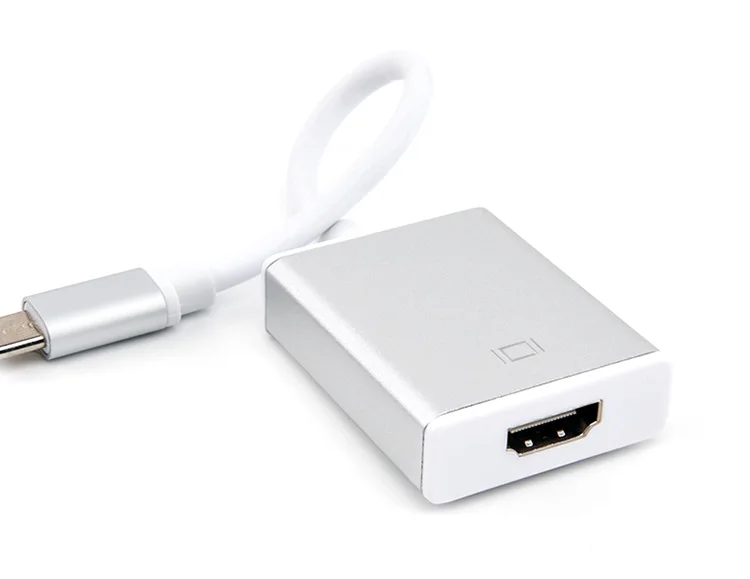 Usb-C Usb 3.1 Type C To Hdmi-Compatible Hd Video Adapter Cable Hdtv Dongle Converter For Macbook Lg G5 For Huawei P50 Pc Laptop