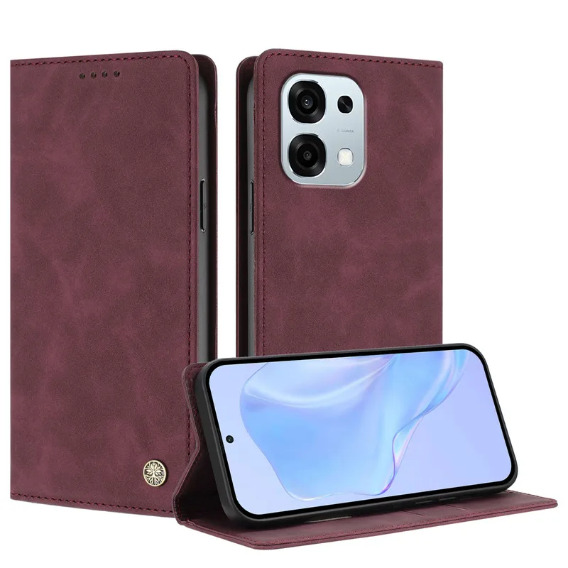 Luxury Wallet Flip Cover Phone Case - Magnetic Shockproof Leather