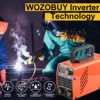 Welder Machine, 250A ZX7 Portable MMA Welding Machine, IGBT Inverter Welder Digital Display with Hot Start Arc Force Anti-Stick 2
