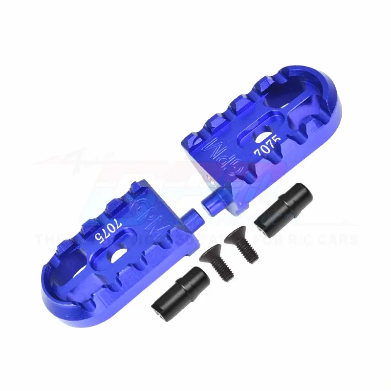 Set Pedane Moto Gpm Alluminio 7075 Los261006 Per Moto Losi 1/4 Promo-Mx