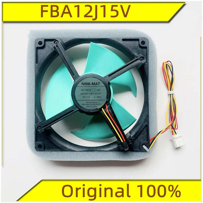 Sharp refrigerator cooling fan/fan/motor NMB- FBA12J15V 15V 0.28A