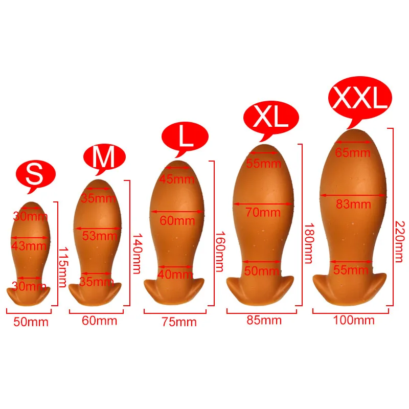 Riesiger Analplug, Analsexspielzeug für Frauen, schwule Männer, Prostatamassagegerät, BDSM, sexy Spielzeug, großer Dildo, Analplugs für Erwachsene_voghion.com