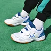 TaoBo Original LEFUS Small Size 28 29 Kid Badminton Sneakers Hook Loop Tennis Shoe for Breathable Jogging Sport Shoes 2