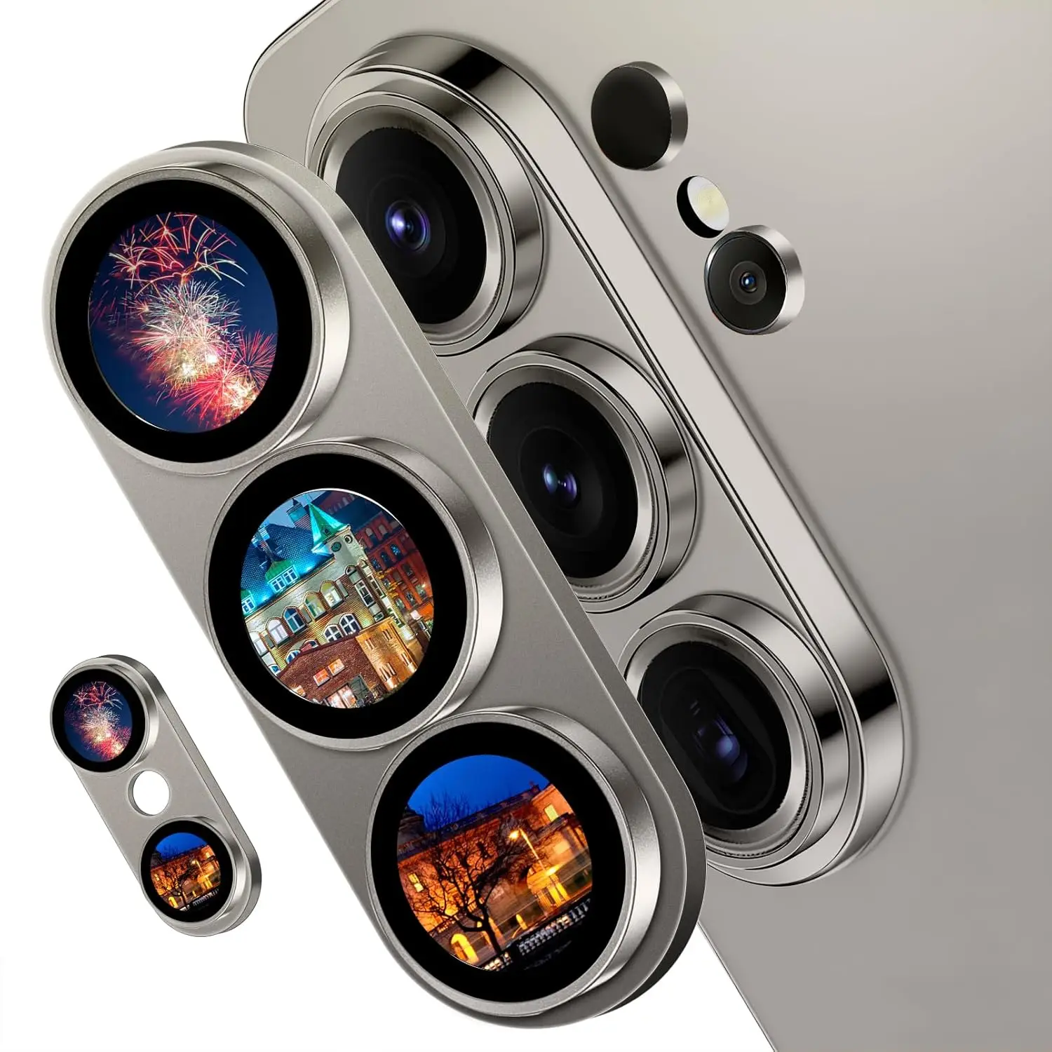 Premium Camera Lens Protector Film - Breakage-Resistant Tempered Glass Cover