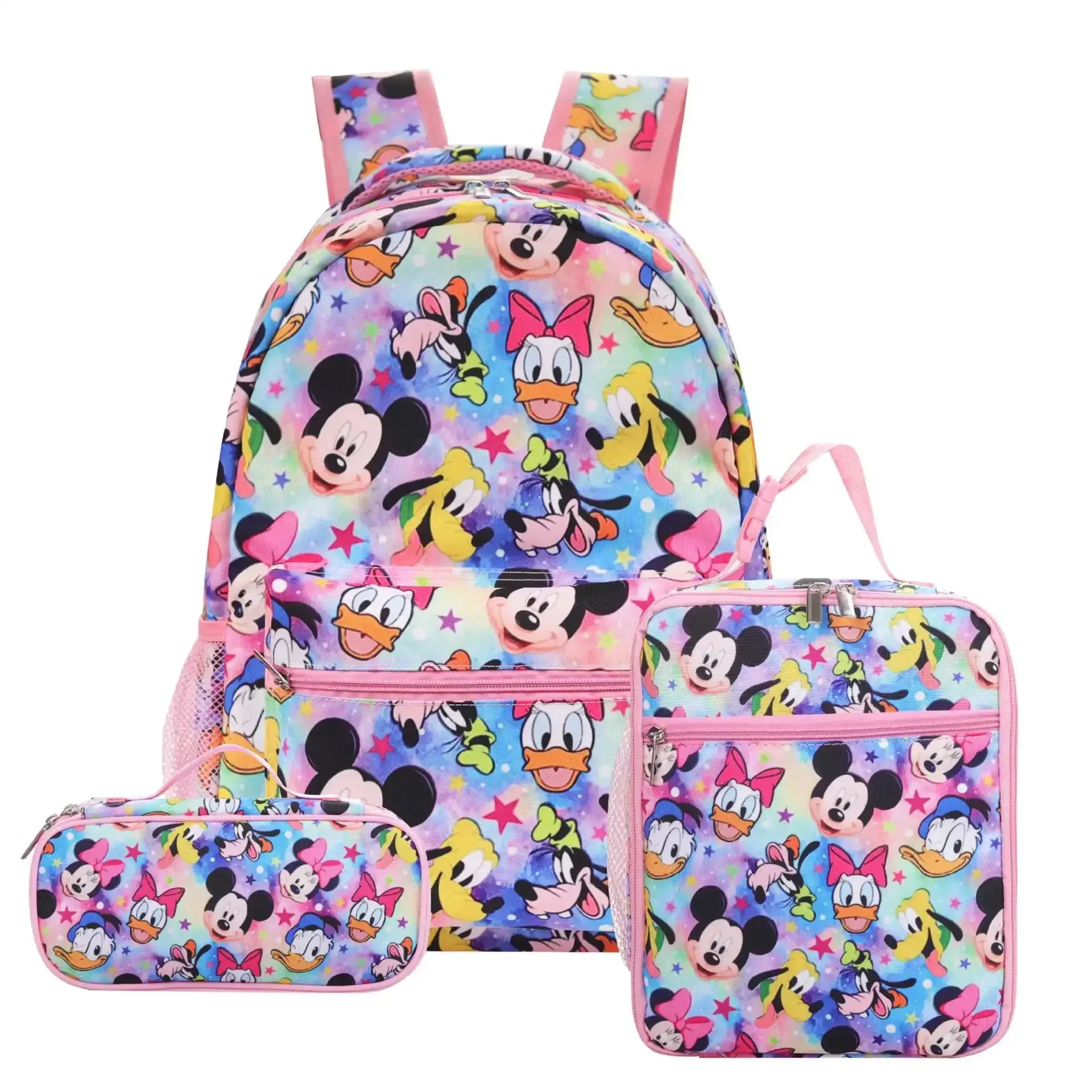 

Disney Mickey Rucksack Cute Backpacks Boys Girls School Laptop Bag Shoulders Casual Travel Hiking Camping Lightweight Daypack