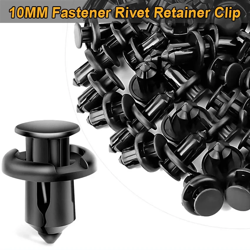 100-Piece Bumper Hood Clip & Retainer Kit For Subaru – Push Pin Fasteners