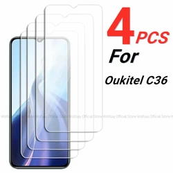 Premium Tempered Glass Screen Protector - Full Glue Coverage for Enhanced Durability and Clarity (Oukitel C36)