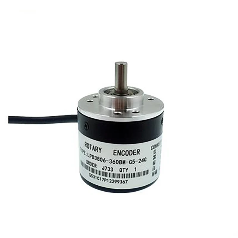 

Free Freight 6mm Axis Ab Phase Incremental Photoelectric Rotary Encoder Lpd3806-360bm-G5-24c 400 Pulse