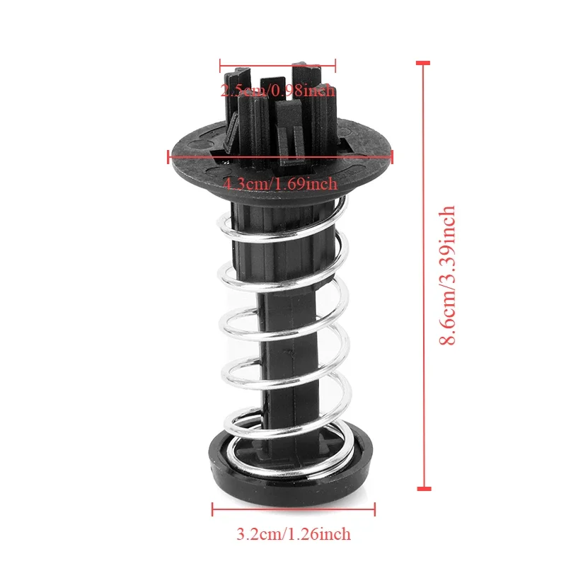 자동차 엔진 후드 용수철 캐치 안전 패스너 클립, 메르세데스 벤츠 W204 W212 X204 C63 C250 C300 C350 용 A2048800127 A2048800227