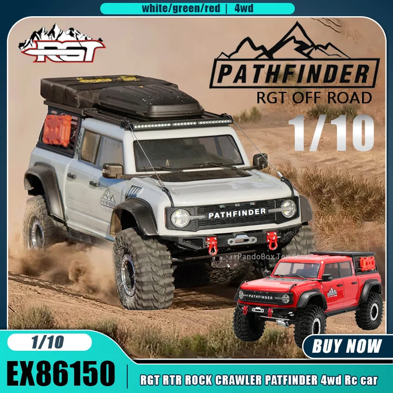 RGT EX86150 Pathfinder 1/10 Rc Car 4WD Electric Remote Control Car ...