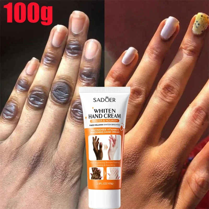 

Dark Knuckles Whitening Hand Cream Pigmentation Correctors Anti Cracking Serum Black Skin Fast Stains Remover Skin Care Products
