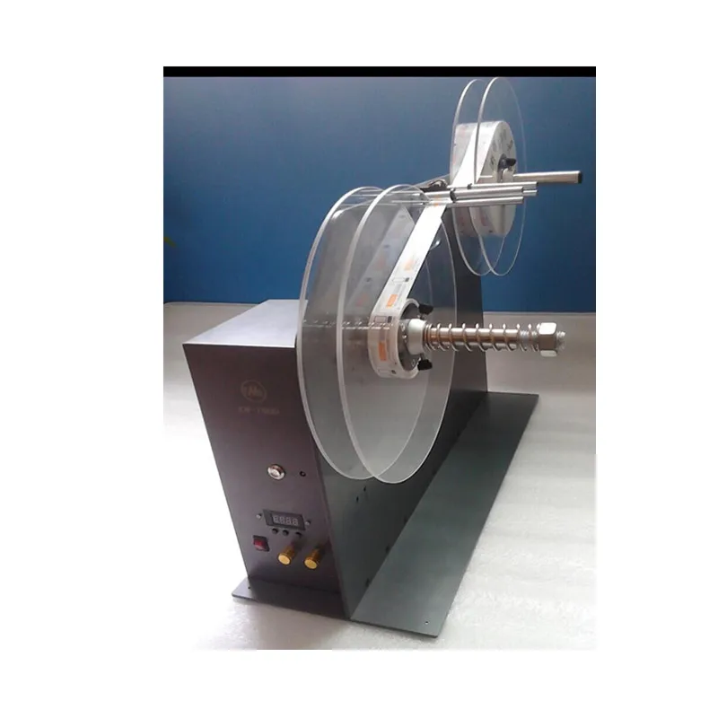 Fast Speed Automatic Roll To Roll Label Counting Machine Label Roll