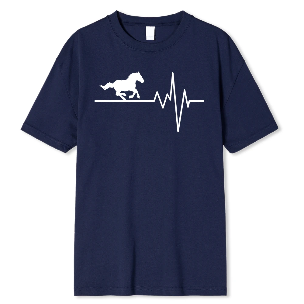 VTT battement de coeur vélo hommes T-shirts décontracté imprimé 2024 été manches courtes noir t-shirt T-shirts grande taille Camiseta_voghion.com