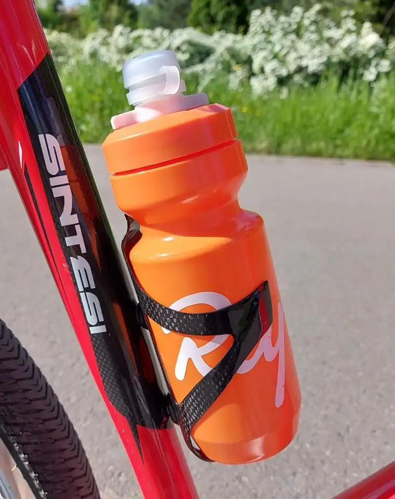 풀 카본 파이버 자전거 물병 케이지 초경량 MTB 로드 바이크 물병 홀더 사이클링 장비 무광/유광