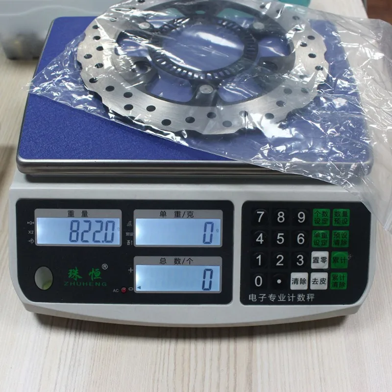 AEA7-오토바이 리어 브레이크 디스크 브레이크 로터 가와사키 닌자 400 오토바이 액세서리