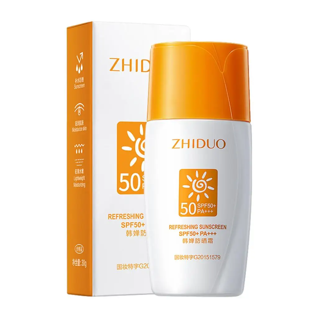 Original Sunscreen Oil Control Waterproof Facial Sunscreen Sensitive Skin Uv Protection Spf 50+ Waterproof For Oily Skin L3Q2
