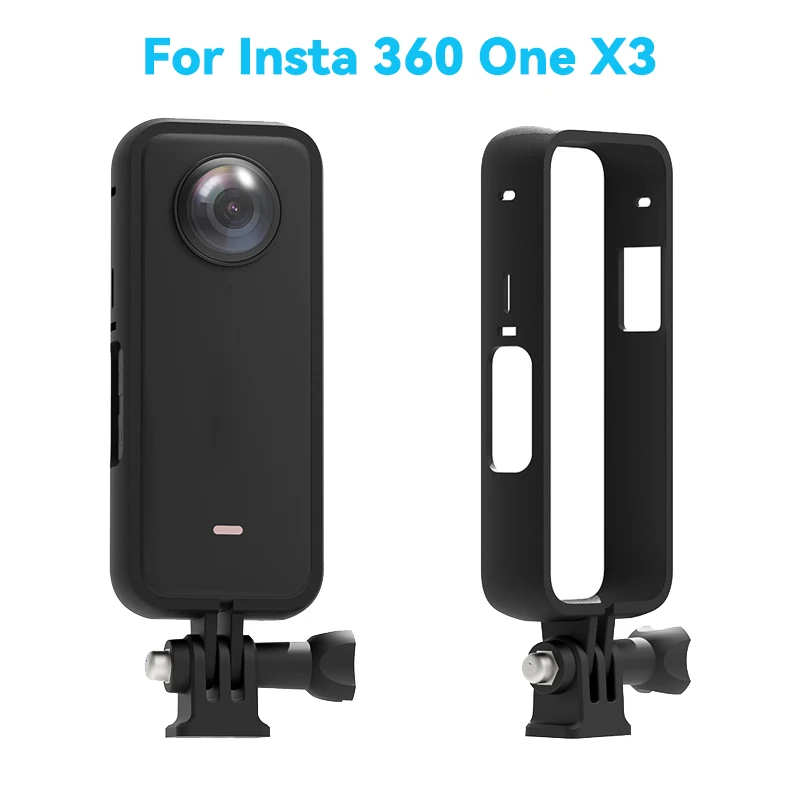 

For Insta360 X3 Protective Camera Housing Frame Case for Insta 360 X3 Anti Fall Action Frame Camera Mount Accessories