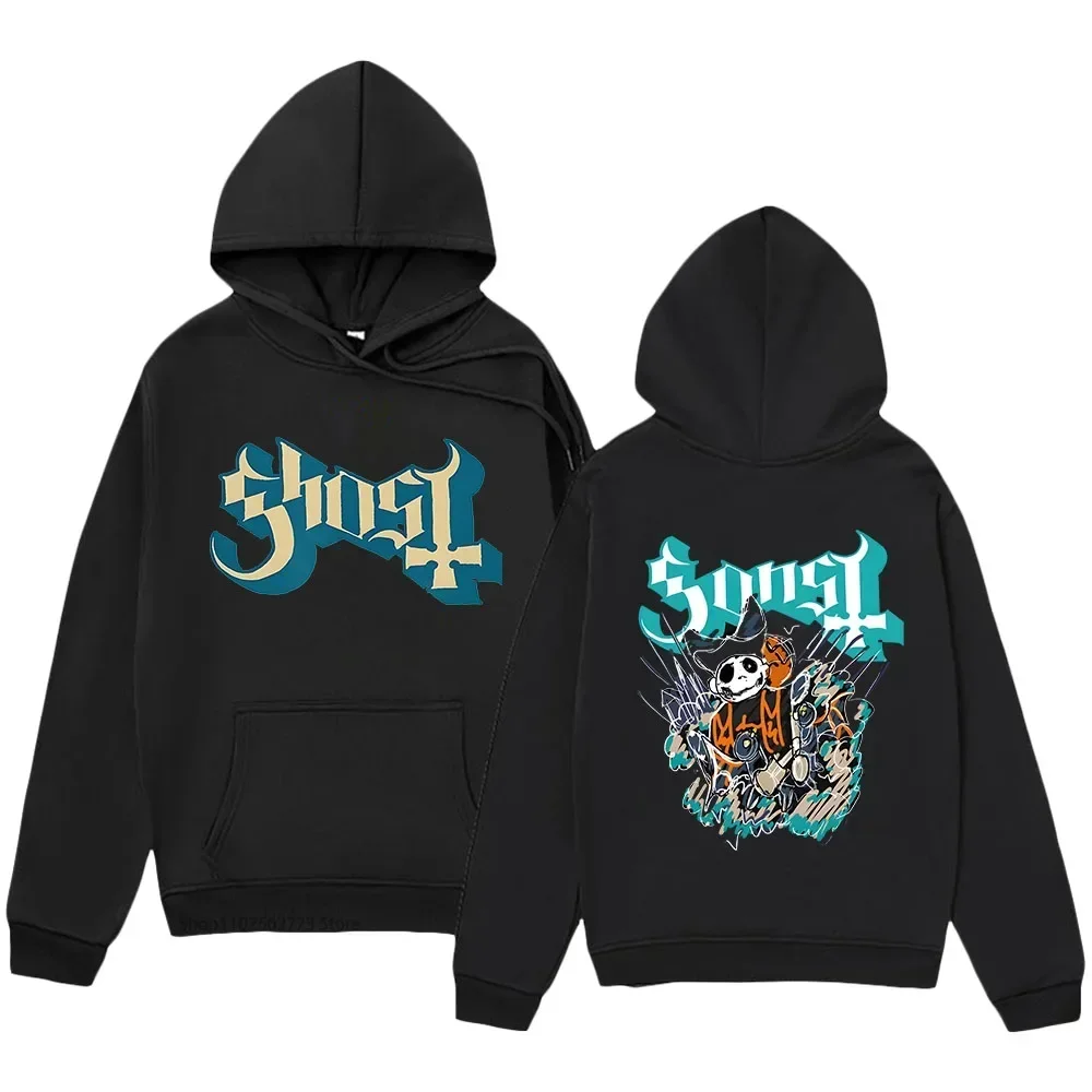 

Ghost Band Hoodies Impera-Maestro Sweatshirt Female/Male Winter Clothes Unisex Fashion Manga Long Sleeve Tops Kpop Streetwear