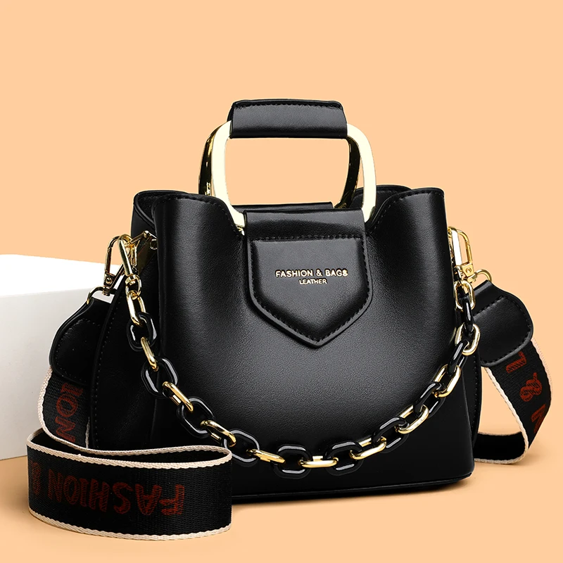 Nuove borse a tracolla PU di alta qualità per le donne Borsa da donna alla moda Design di alta qualità Borse ascellari avanzate Bellissime borse