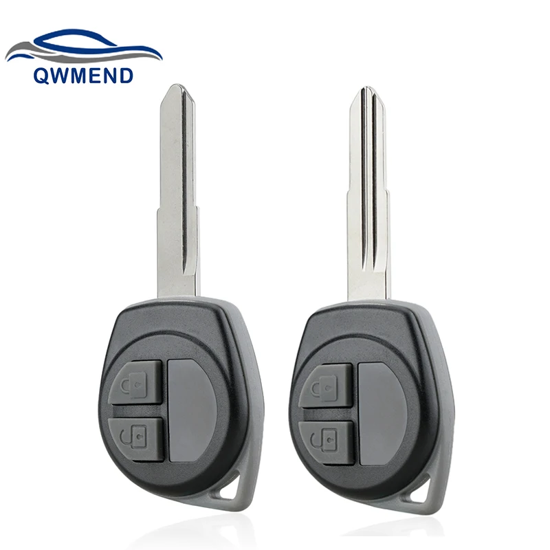 2Buttons Replacement Remote Car Key Case for Suzuki Igins Alto SX4 Vauxhall Agila 2005-2010