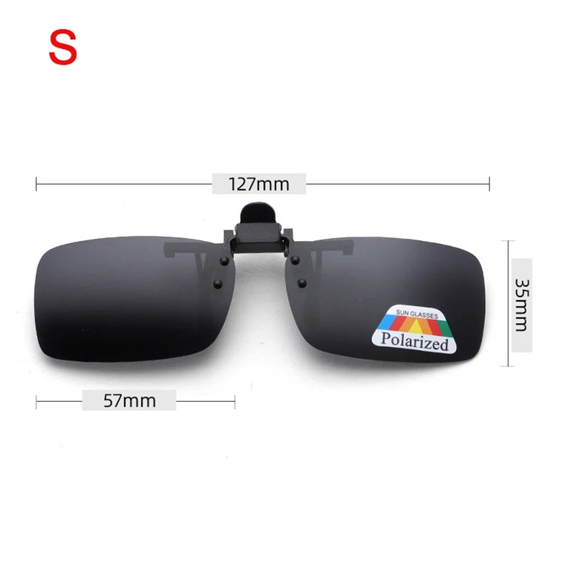 Driving Glasses Grey Lenses Polarized Clip On Sunglasses Flip Up UV 380 Night Vision Anti Glare Vintage Square driving glasses,night vision sunglasses,anti glare sunglasses,polarized sunglasses,vintage sunglasses
