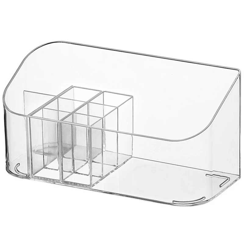 

Небольшой настольный органайзер, лоток для хранения канцелярских принадлежностей, многофункциональный акриловый Органайзер для ухода за кожей