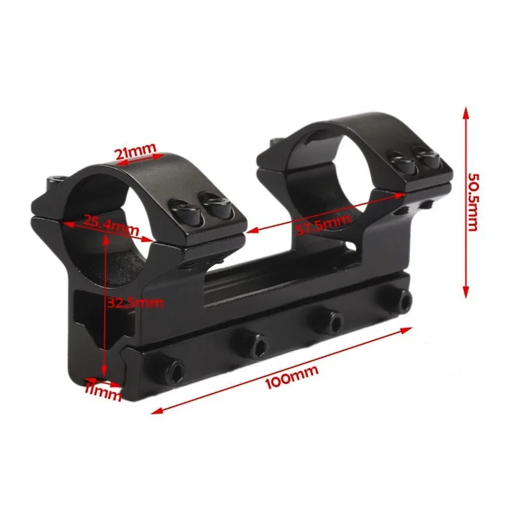 Tactical Hunting Flat Top Dual Scope Mount Rings