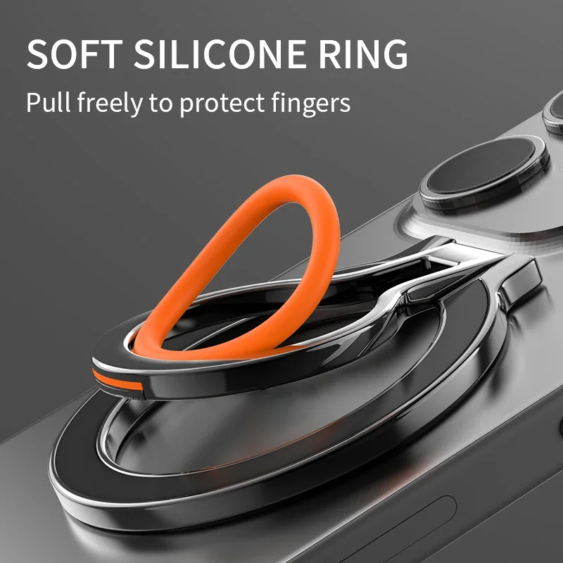 Magnetic Phone Ring Holder and Stand – Universal Smartphone Grip Accessory