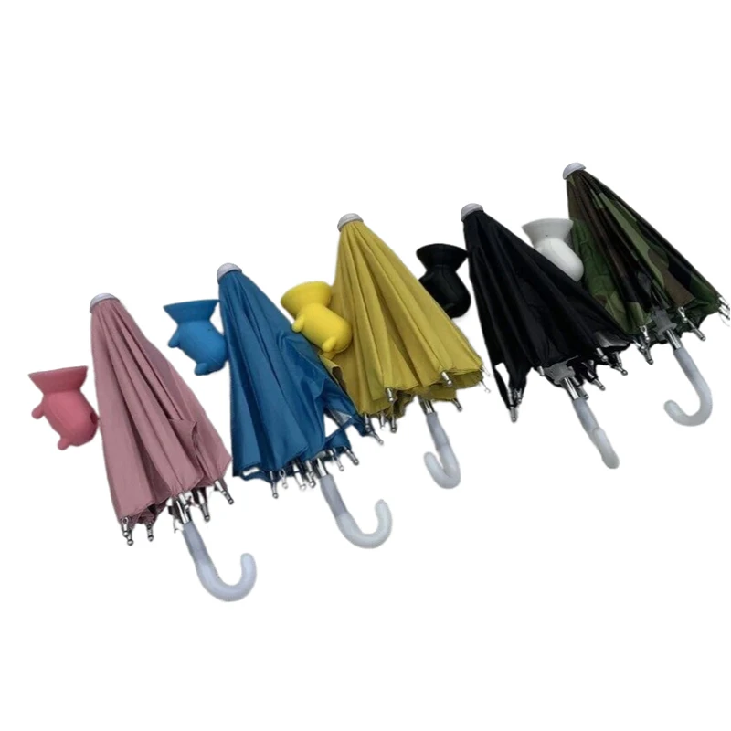 Multi-color Mobile Phone Sunshade Umbrella With Suction Cup Phone Stands Outdoor Cover Sun Shield Mount Holder Accessories