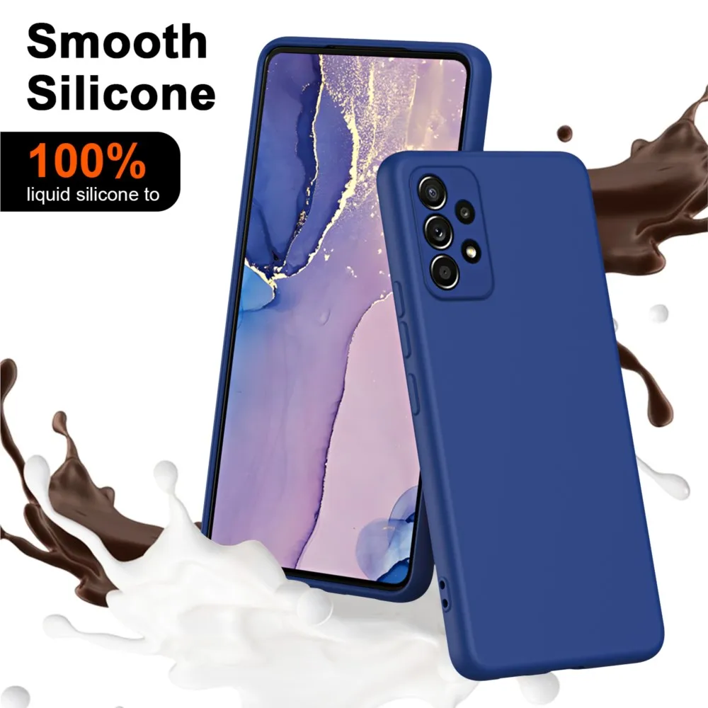 Premium Liquid Silicone Phone Case - Sleek and Durable Protection Cover