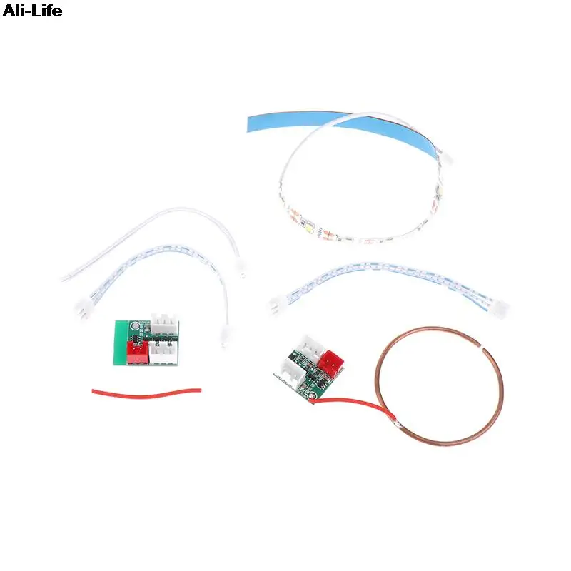 1Set New River Table Air Separation Touch Induction Switch Touch Induction Light Belt Set Accessorio Per Strisce Luminose A Bobina Cellulare