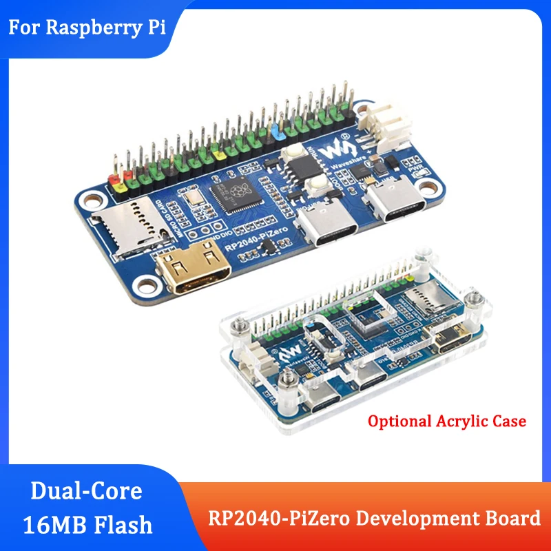 Raspberry-Pi-RP2040-PiZero-Based-On-RP2040-Compatible-With-Raspberry-Pi ...