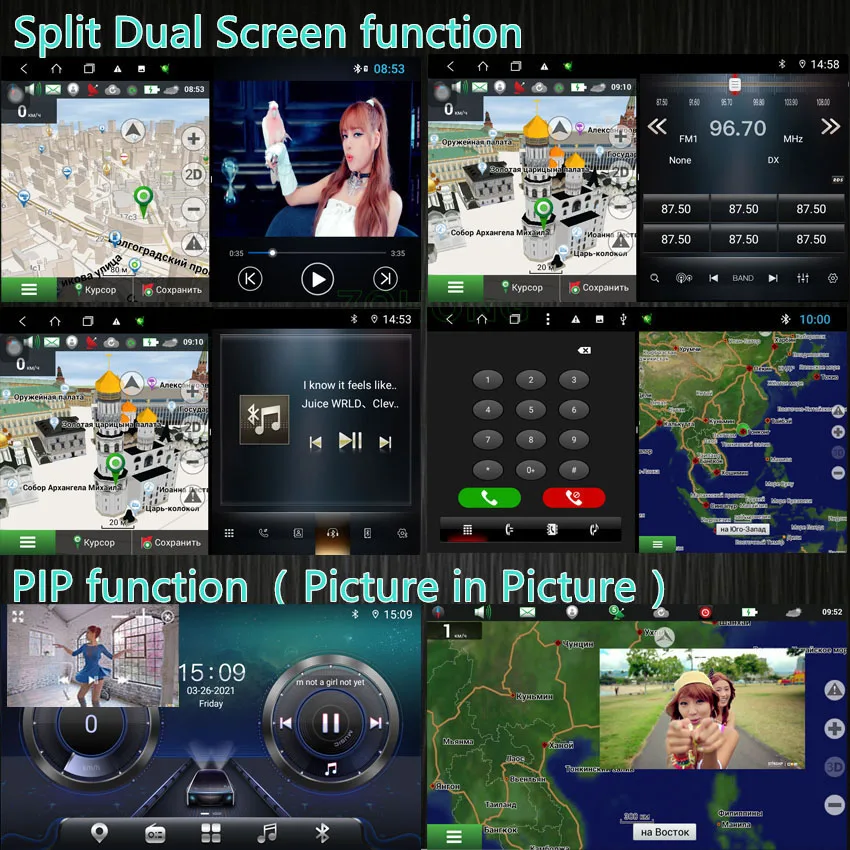 Chevrolet Captiva Epica Aveo Lova  DSP Carplay ȵ̵ ڵ Ƽ̵ ÷̾  GPS ׺̼   ׷ ڵ 
