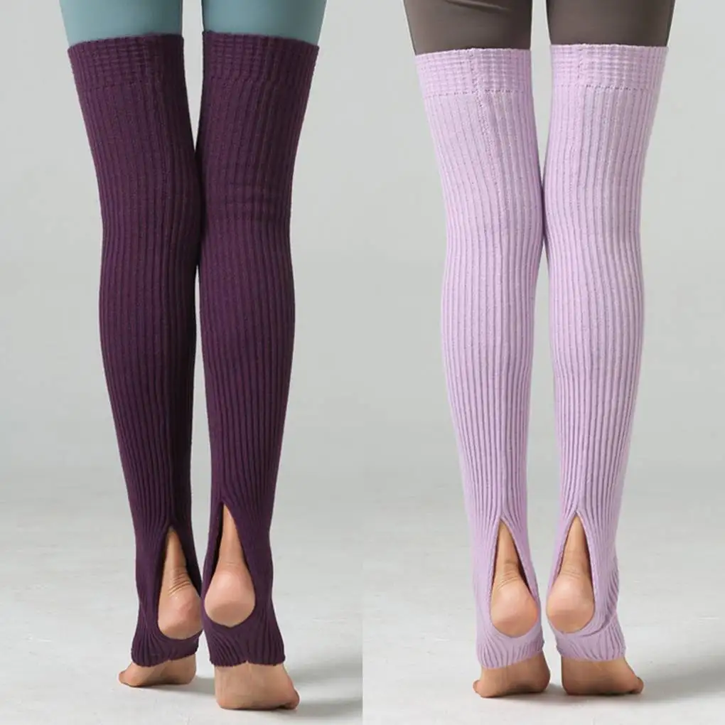 

1 Pair Women Girls Leg Warmers Socks Long Footless Socks Winter Autumn Dance Ballet Stocks