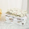 Kangobaby #My Soft Life# 3pcs Set Bamboo Cotton Baby Muslin Swaddle Blanket Newborn Bath Towel Infant Wrap 6