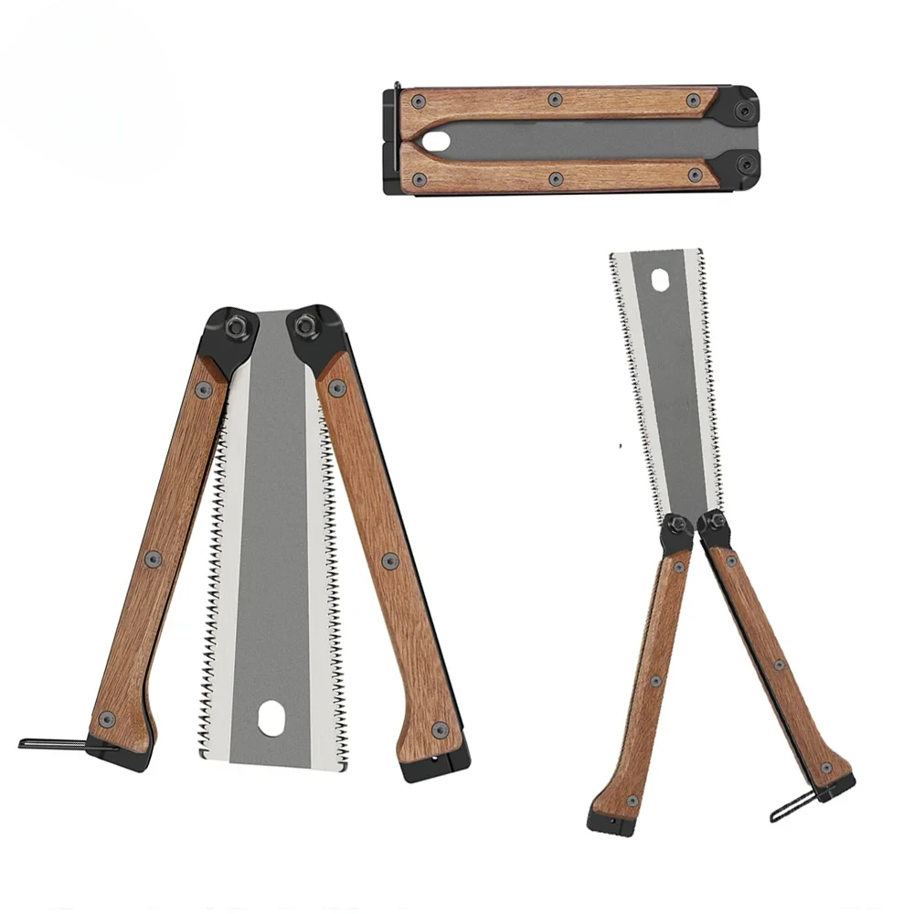 Portable Folding Hand Saw Wood Saw Fine 45&deg;and 90&deg; For Coarse Fine Cutting Suitable for Sawing Garden Branches Cutting Woodwork
