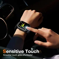 Étui de protection d'écran en verre trempé, 2 pièces, pour Apple Watch série 11 10 9 8 7 6 5 SE 46mm 42mm 45-41-40mm 44MM, accessoires 5