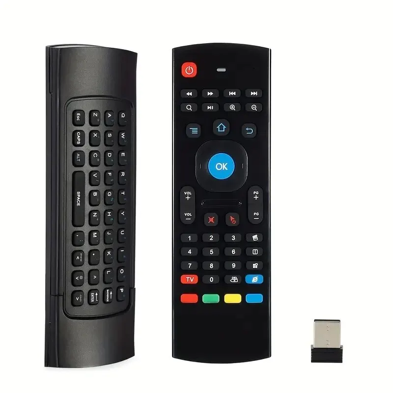 Enhanced Air Mouse Mini Keyboard with Infrared Learning