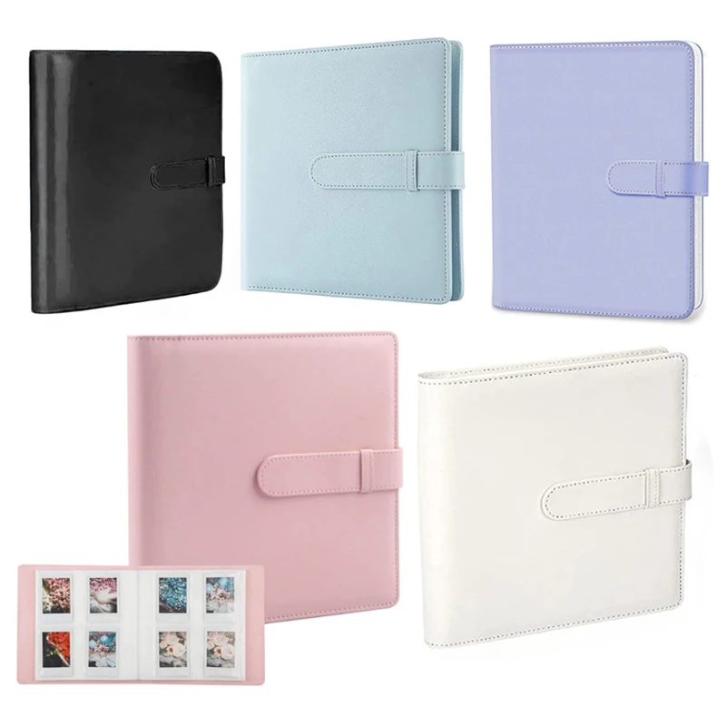 256 Pockets Photo Album PU Leather Instant For Camera Instax Mini 11 9 8s 3 inch Mini Book