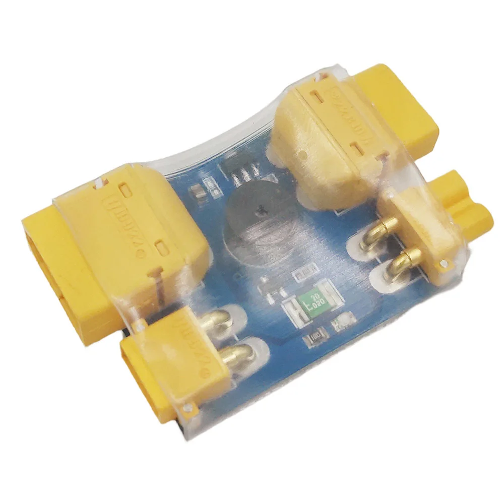 Xt30 Xt60 Fuse Test Sicurezza Protezione Anti-Cortocircuito Smart Smoke Stopper Plug Alarm Con Clacson Per Fpv Racing Drone Airplane